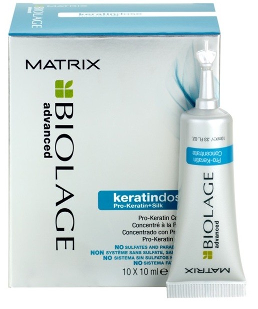 Matrix Biolage Advanced Keratindose Pro-Keratin kúra a károsult hajra  10x10 ml