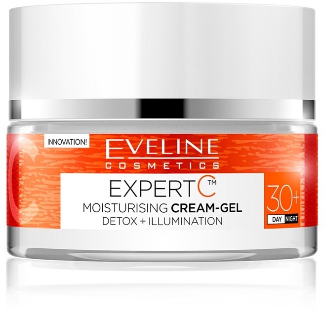 Eveline Cosmetics Expert C hidratáló  nappali és éjszakai géles krém  30+  50 ml