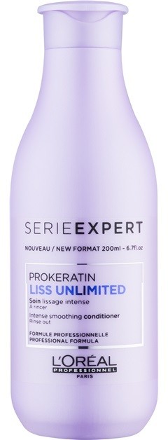 L’Oréal Professionnel Série Expert Liss Unlimited hajkisimító kondicionáló a rakoncátlan és töredezett hajra  200 ml