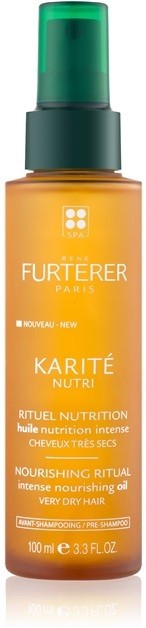 Rene Furterer Karité Nutri intenzíven tápláló olaj a nagyon száraz hajra  100 ml