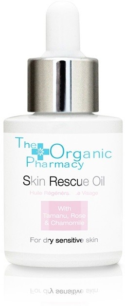 The Organic Pharmacy Skin regeneráló S.O.S. olaj száraz és érzékeny bőrre  30 ml