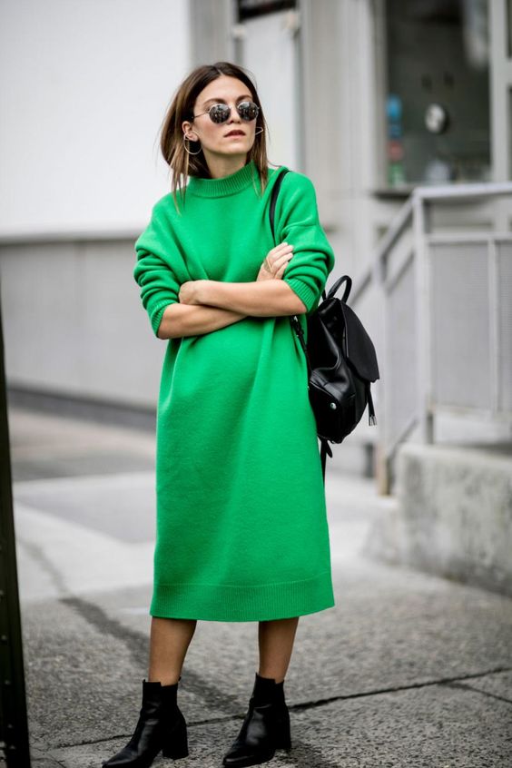 zöld outfit