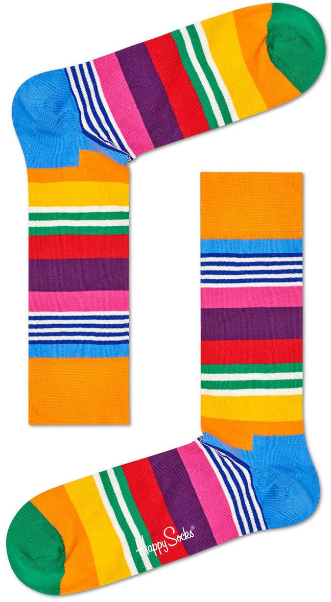 Happy Socks - Zokni Multi Stripe