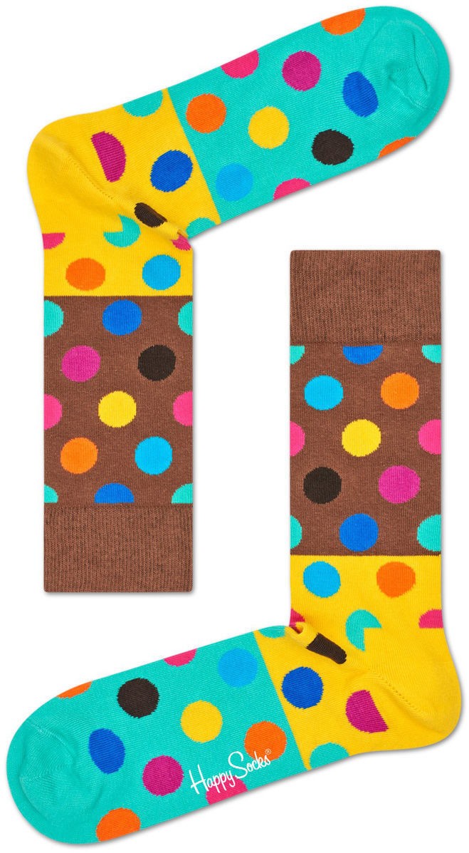 Happy Socks - Zokni Big Dot Block