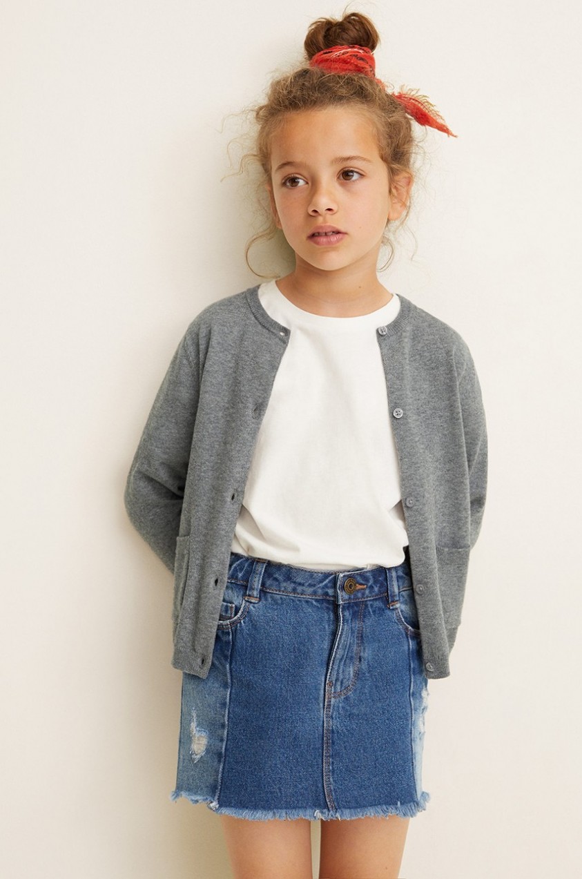 Mango Kids - Gyerek pulóver Emma 104-164 cm