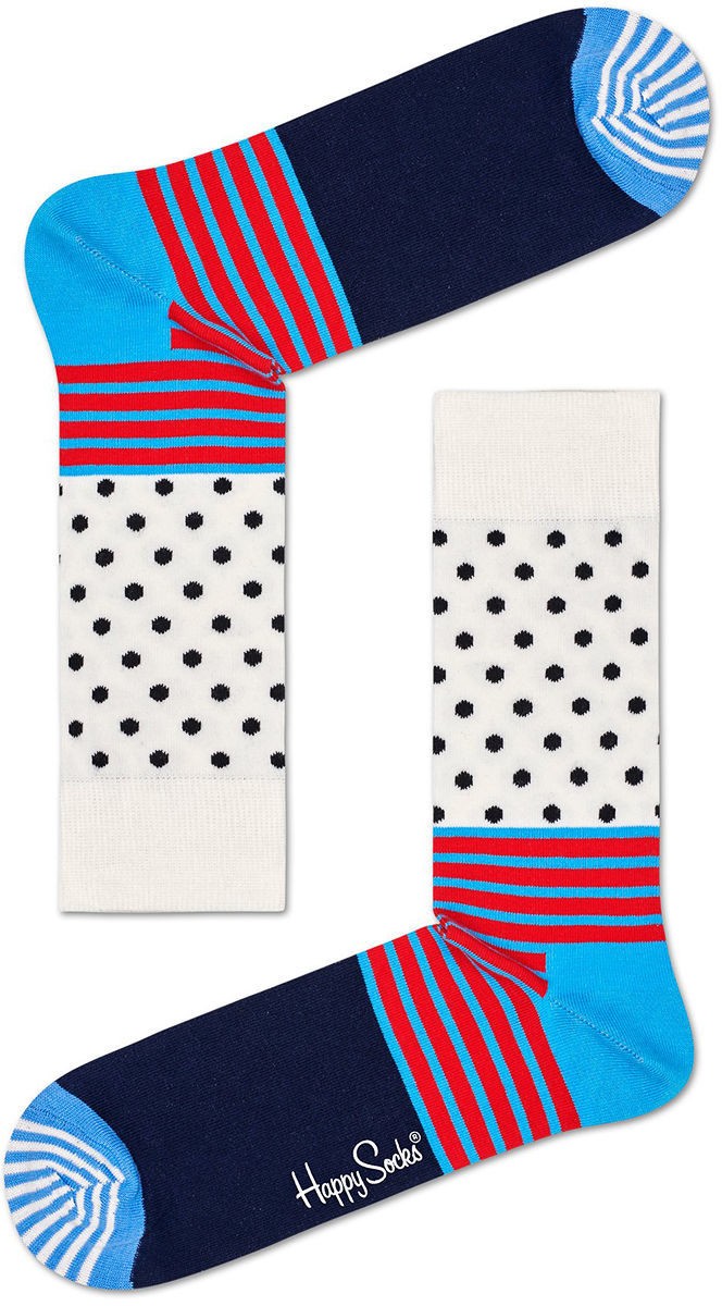Happy Socks - Zokni Stripe And Dot