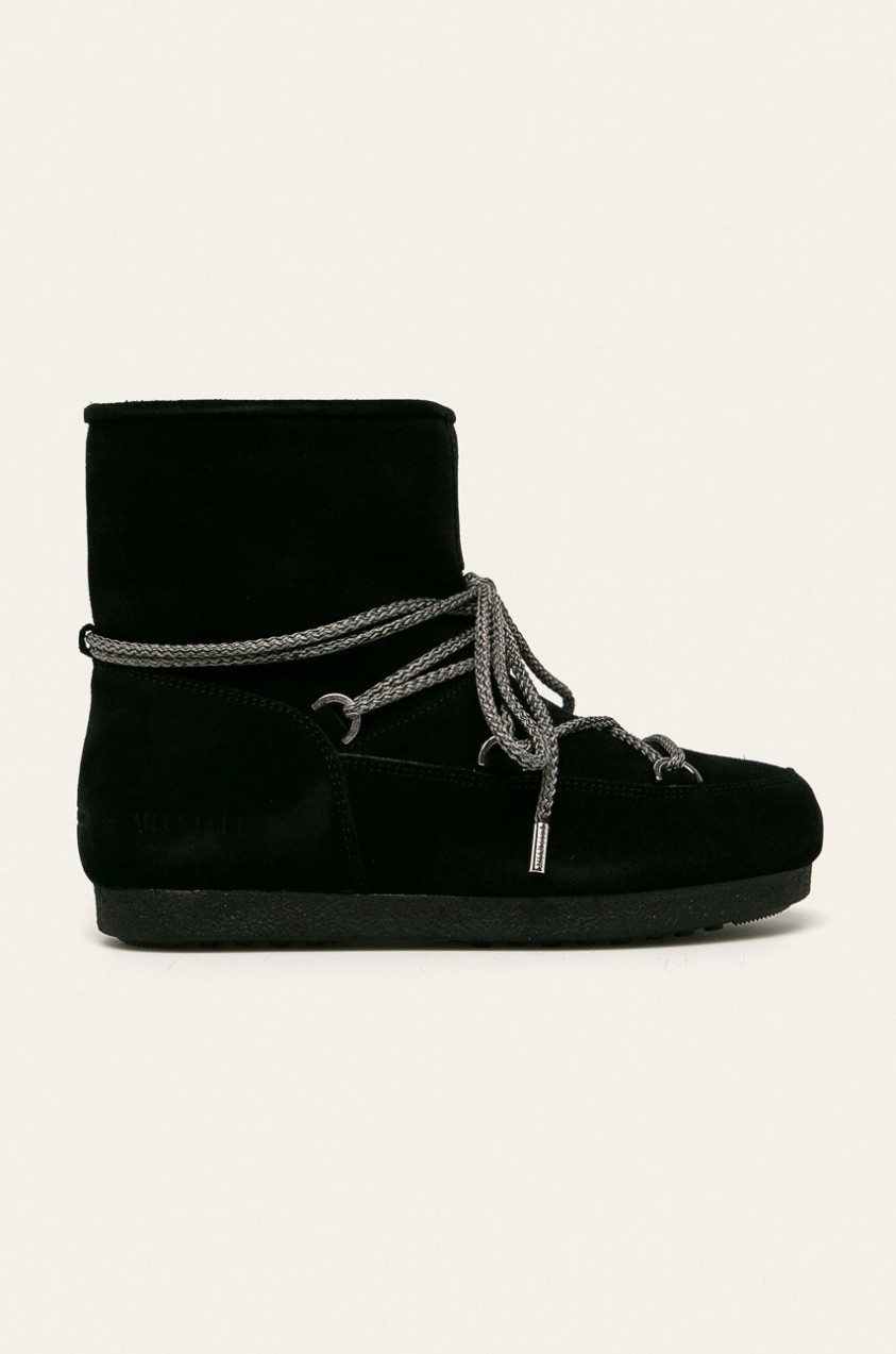 Moon Boot - Bőr hótaposó Far Side Low Suede