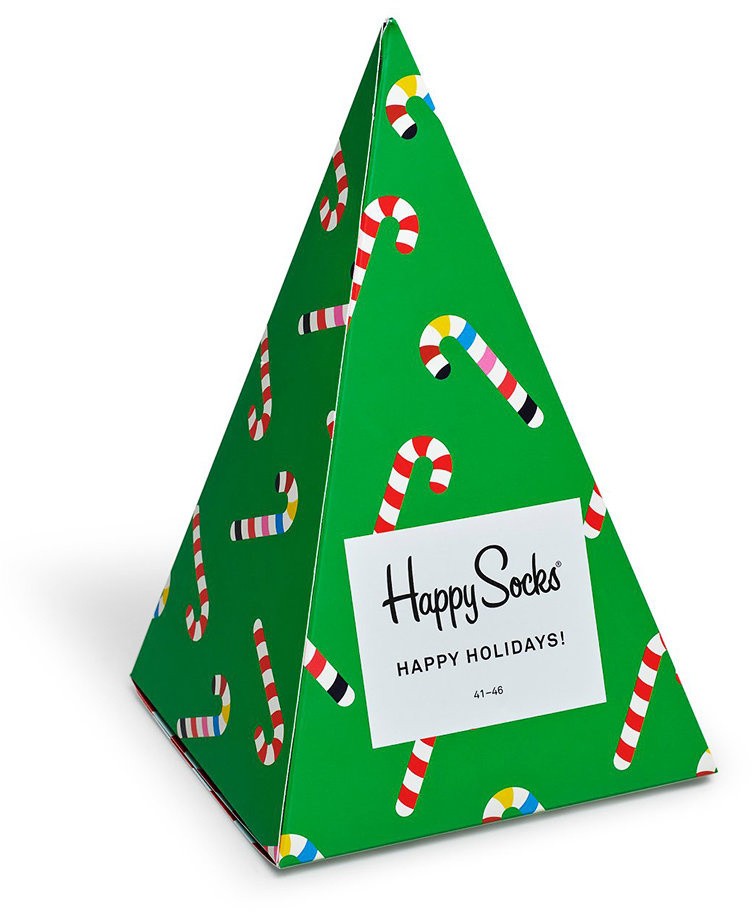 Happy Socks - Zokni Holiday Tree Gift Box (3 pár)