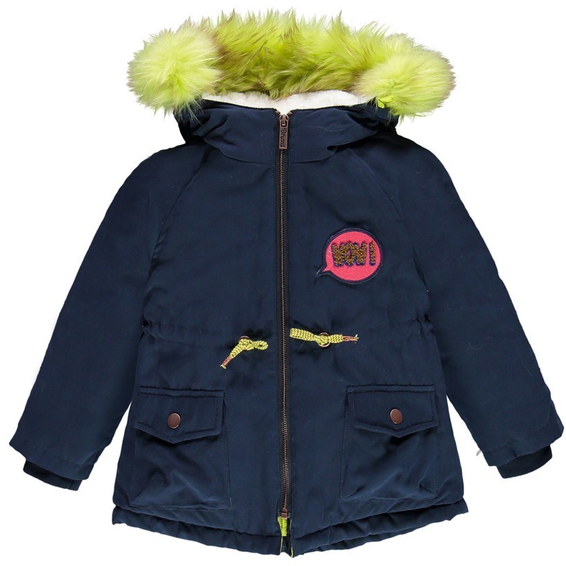 Brums - Gyerek kapucnis kabát 110-116 cm