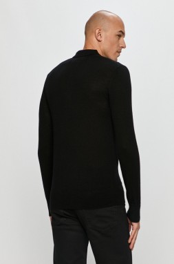 AllSaints - Hosszú ujjú Mode Merino LS Polo galéria