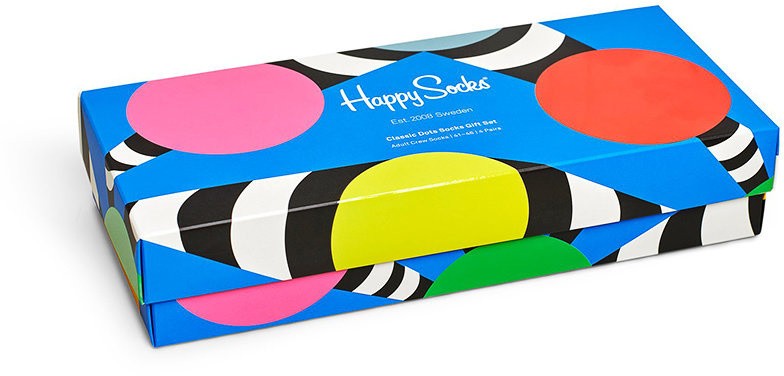 Happy Socks - Zokni Classic Dots Gift Set (4 pár)