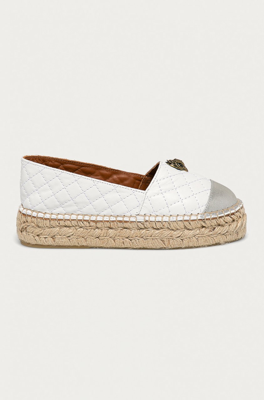 Kurt Geiger London - Bőr espadrilles Morella Eagle