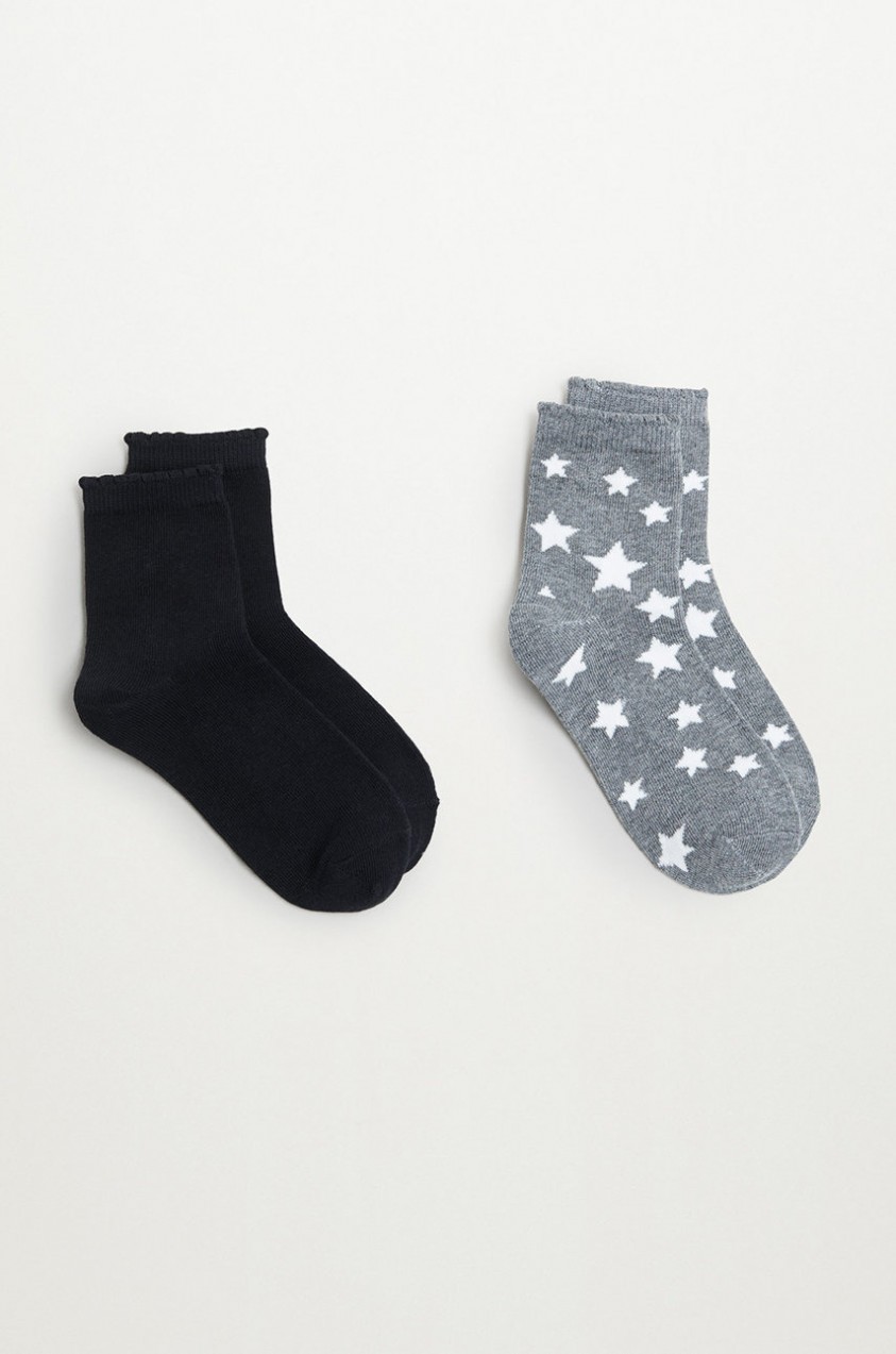 Mango Kids - Gyerek zokni STARS (2 pár)