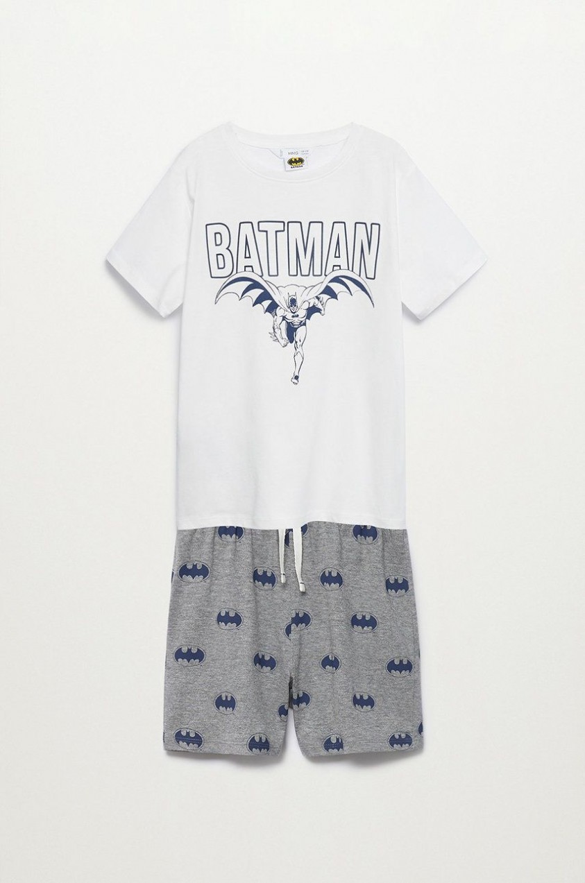 Mango Kids - Gyerek pizsama Batman 116-152 cm