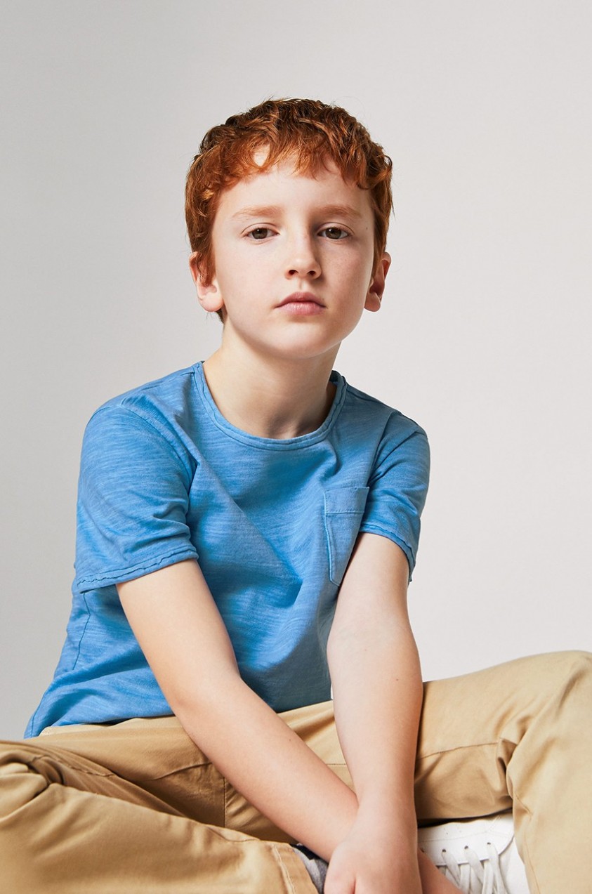 Mango Kids - Gyerek T-shirt Benjamin 104-164 cm
