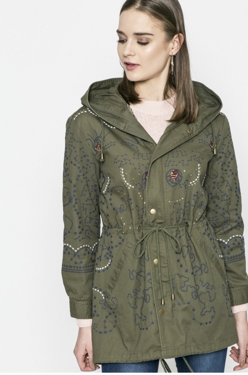 Desigual - Kapucnis kabát