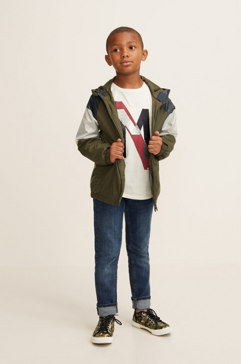Mango Kids - Gyerek rövid kabát Chicago3 104-164 cm