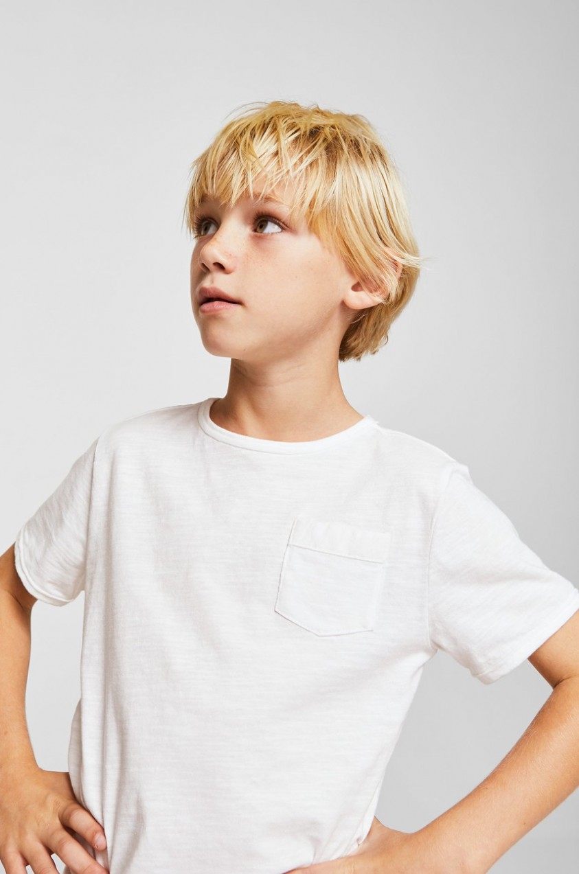 Mango Kids - Gyerek T-shirt Benjamin 104-164 cm