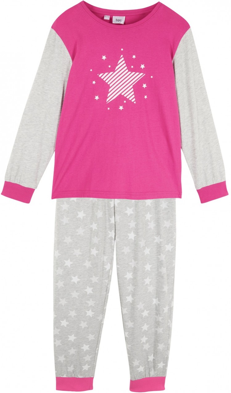Lány pizsama (2-részes szett) bio-pamutból