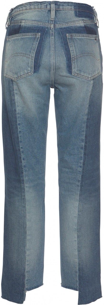 TOMMY JEANS egyenes szárú farmer »Selena« Tommy jeans középkék - hossz: 32 inch 30