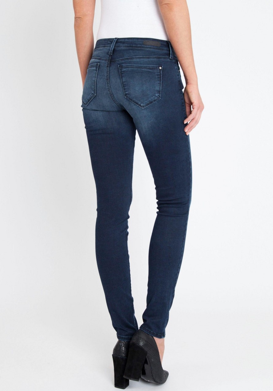 Mavi Jeans skinny-fit farmernadrág 5 zsebes fazonnal »ADRIANA« Mavi dark-blue - hossz: 32 inch 26