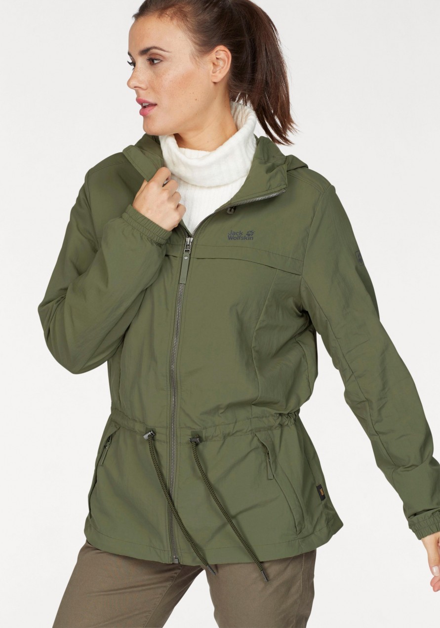 Jack Wolfskin funkcionális dzseki »SAGUARO JACKET« Jack Wolfskin keki - normál méret M