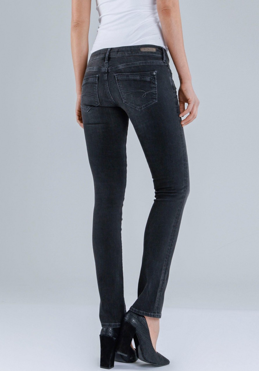 Mavi Jeans 5 zsebes straight farmernadrág elasztikus anyagból  »JULIA« Mavi sötét - hossz: 32 inch 31