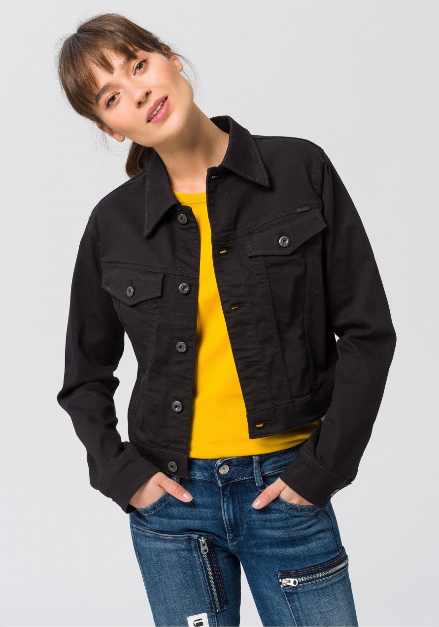 G-Star RAW farmerdzseki »Jeansjacke 3301 Classic Dnm Jkt Wmn« G-star raw fekete - normál méret XS (34)