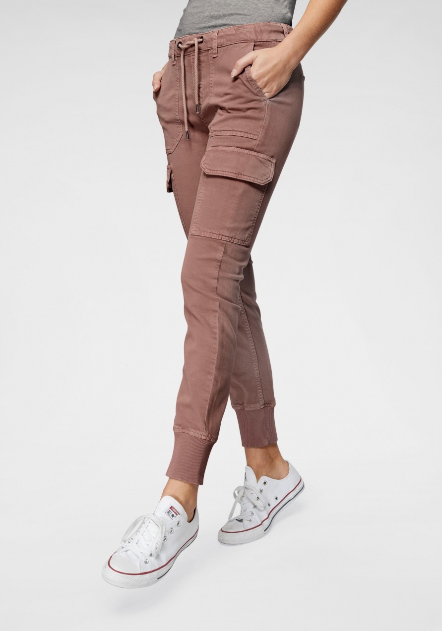 Pepe Jeans jogger nadrág »CRUSADE« Pepe jeans rózsaszín - normál méret 27