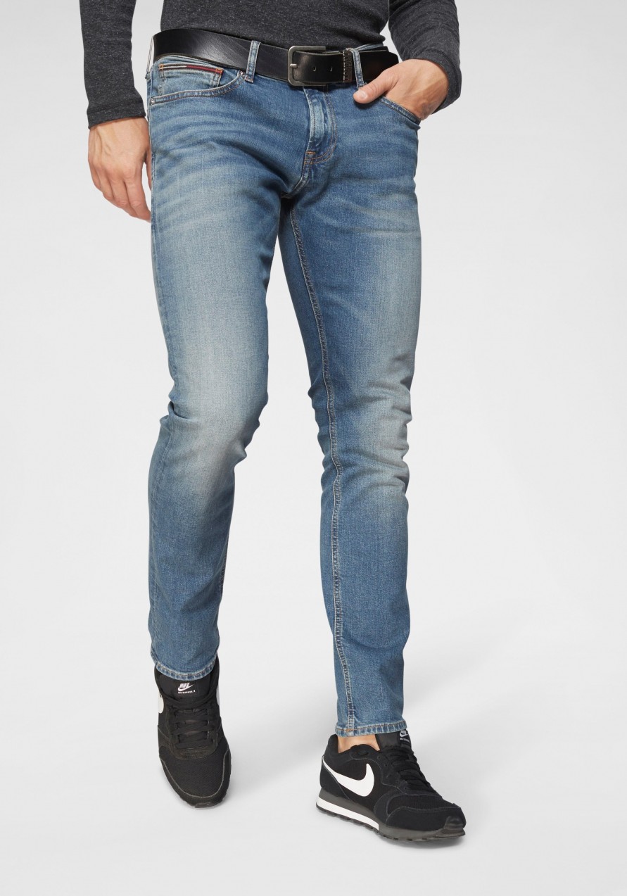 TOMMY JEANS slim fit farmer »SLIM SCANTON CBLTB« Tommy jeans fehér - hossz: 32 inch 36