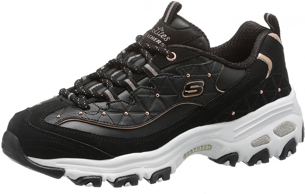 Skechers sneaker »D´Lites-Glamour Feels« Skechers fekete-rózsaarany - EURO-méretek 36