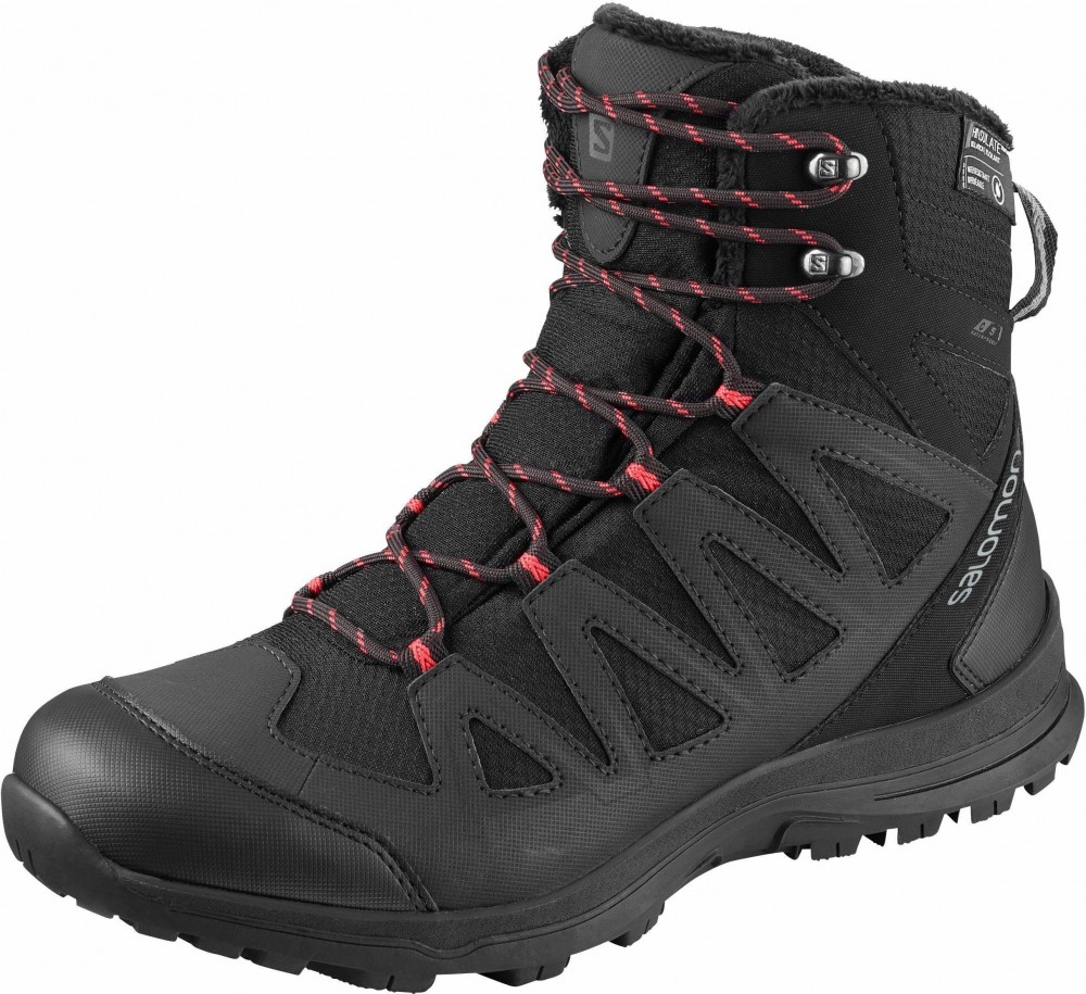 Salomon outdoor cipő »Woodsen TS Climasalomon-Waterproof W« Salomon fekete-piros - EURO-méretek 37