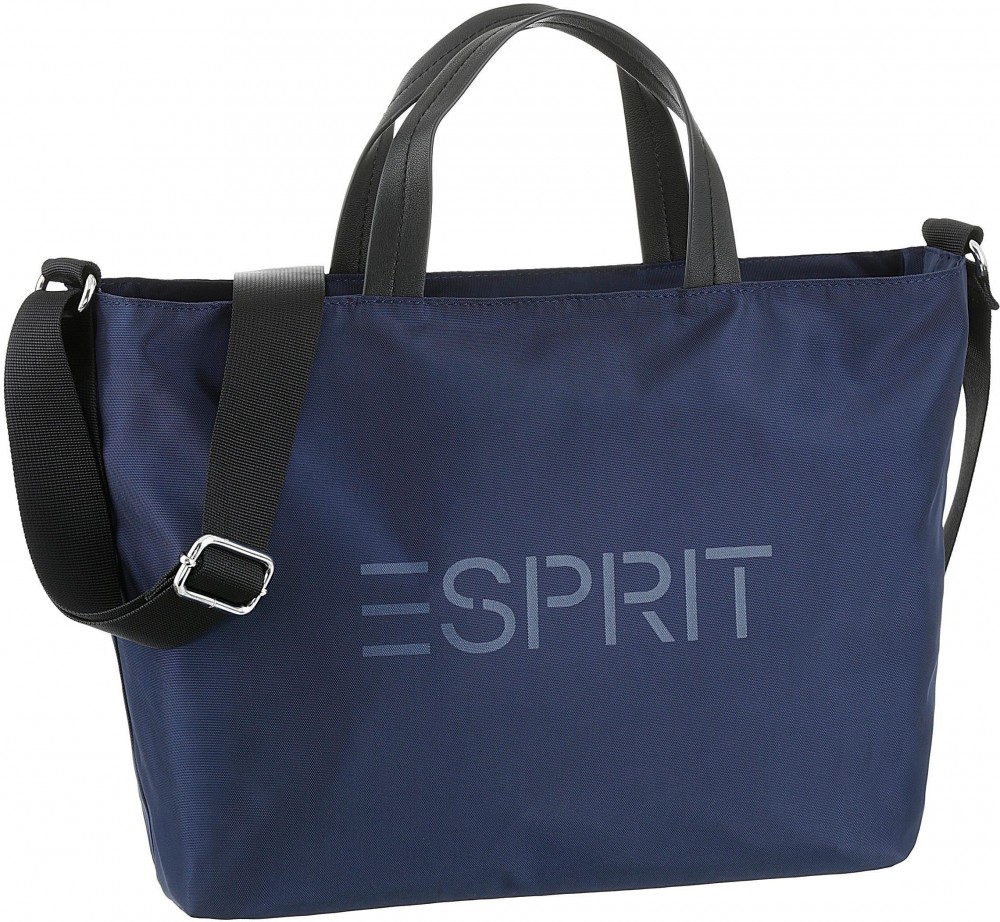 Esprit kézitáska Esprit sötétkék 42 x 26 x 12 cm