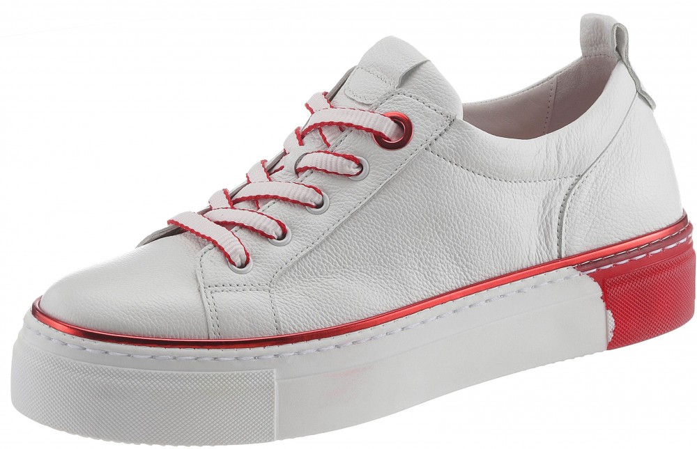 Gabor platform sneaker cipő Gabor fehér-piros - EURO-méretek 41