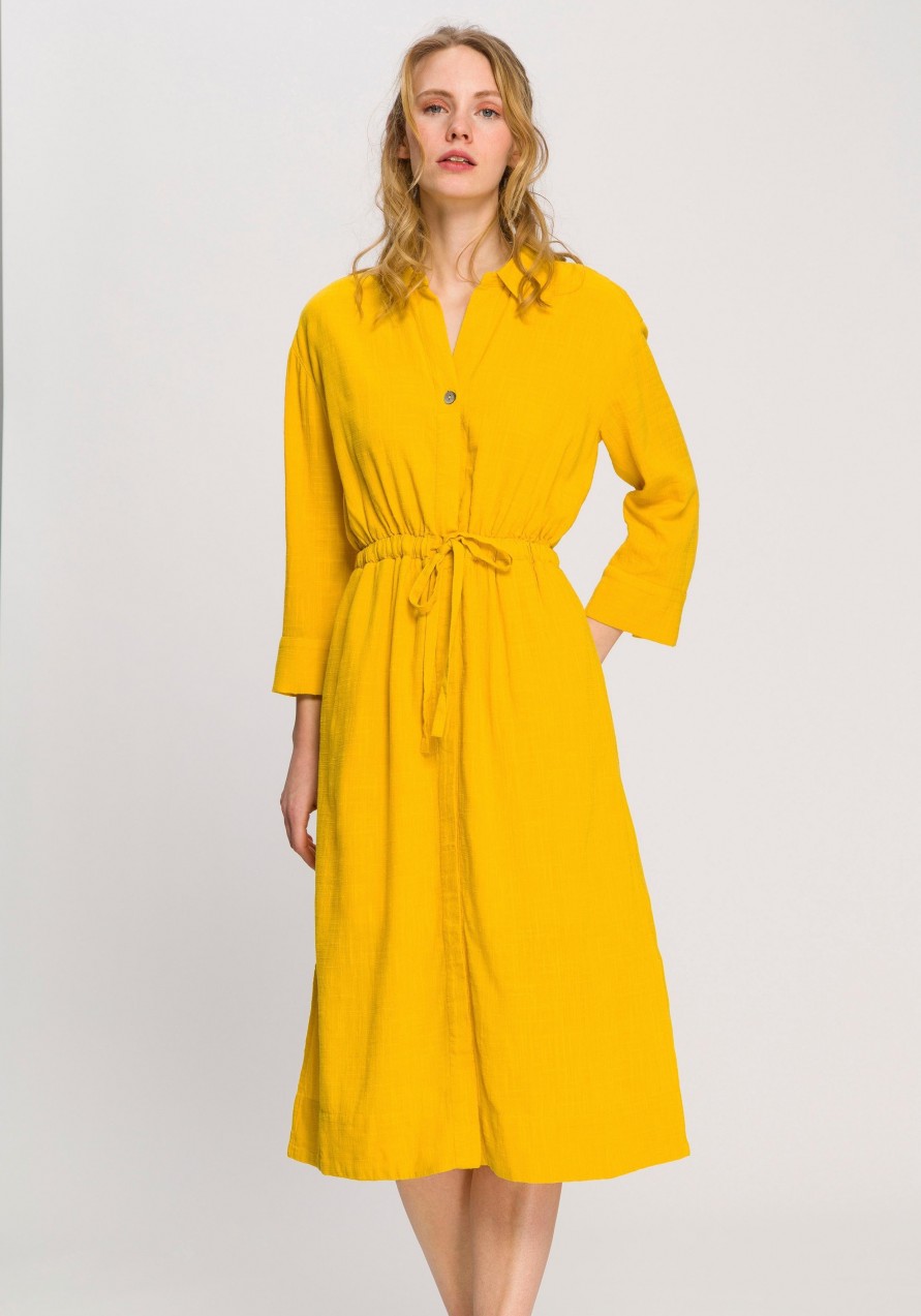 edc by Esprit blúz fazonú ruha Edc by esprit fehér - normál méret 36