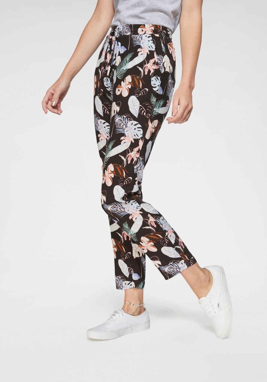TOM TAILOR Denim belebújós nadrág Tom Tailor Denim fekete-színes - normál méret L (40)