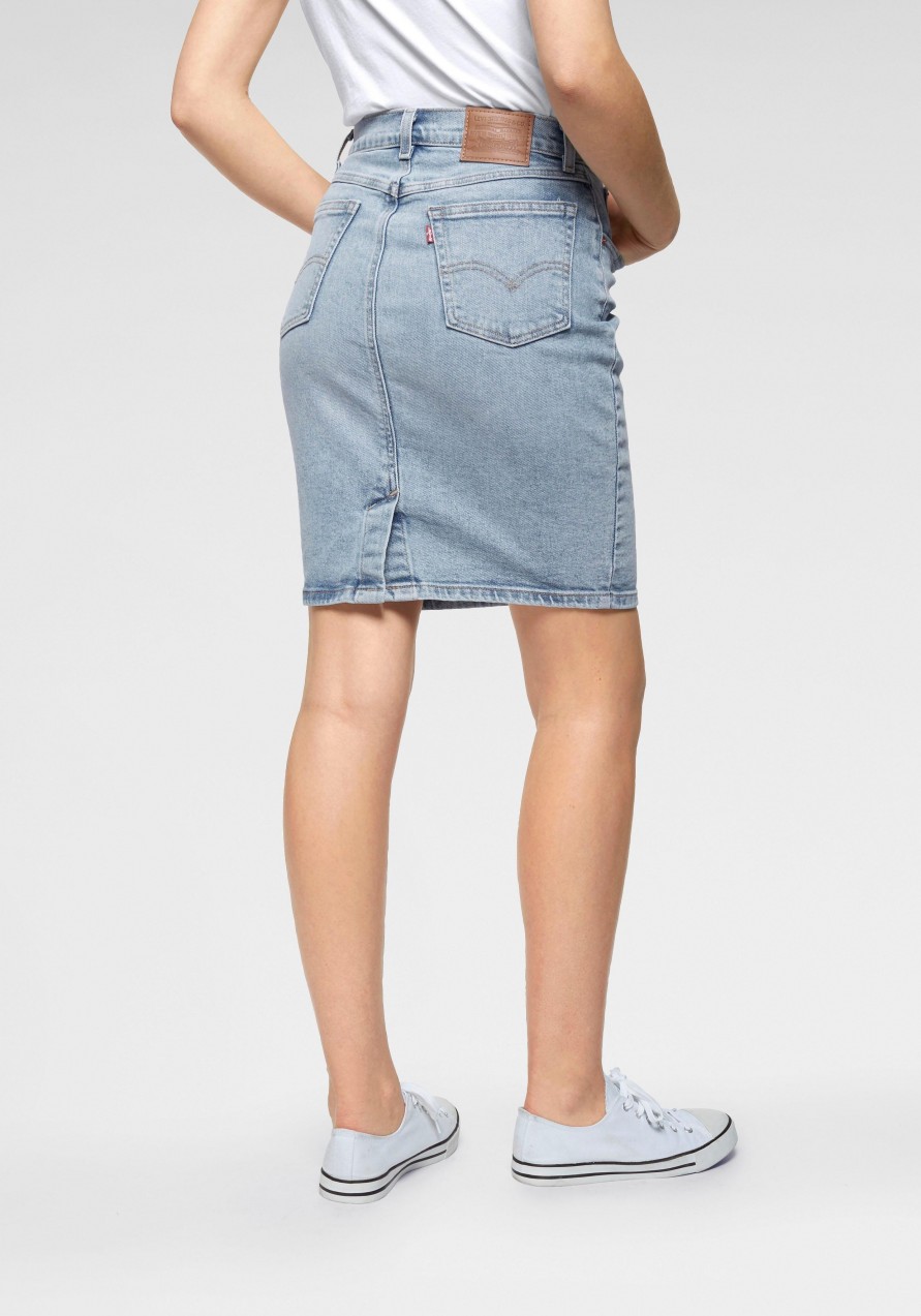 Levi's® farmerszoknya »Core skirt« Levi's® kék fehérített - normál méret 26