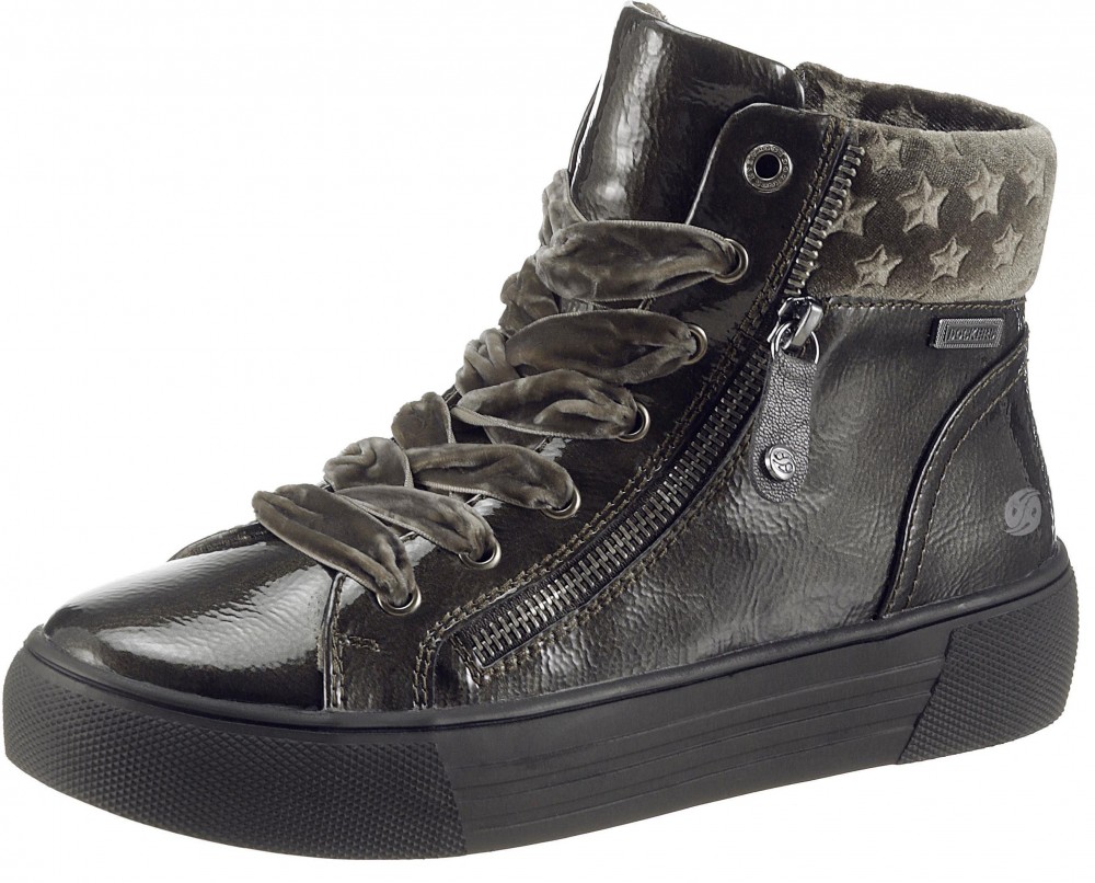 Dockers by Gerli platform sneaker cipő Dockers by Gerli fekete - EURO-méretek 36
