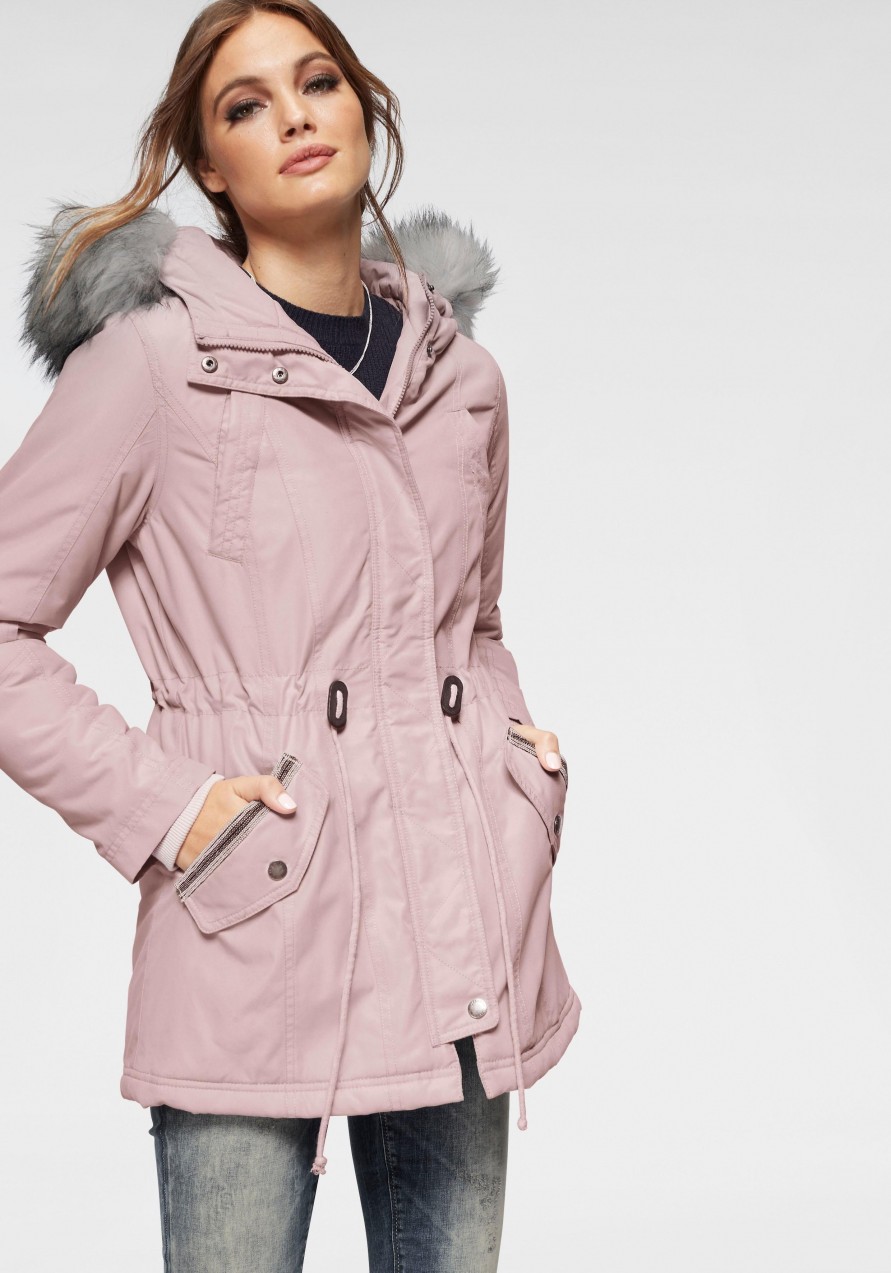 ZABAIONE rövid kabát »MARLEY« ZABAIONE világos rózsaszín - normál méret L