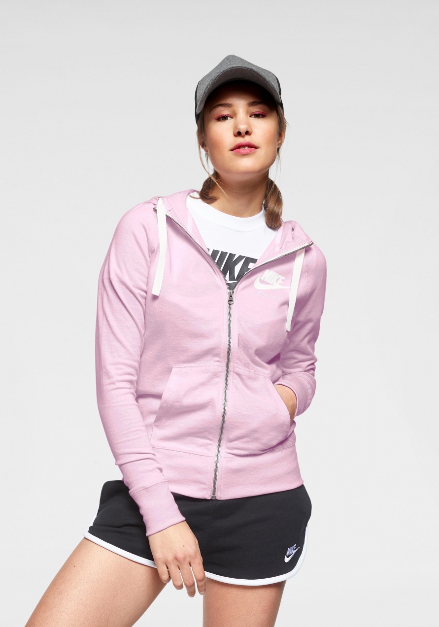 Nike Sportswear kapucnis szabadidőfelső »NSW HOODIE« Nike Sportswear babarózsaszín - normál méret L (42/44)
