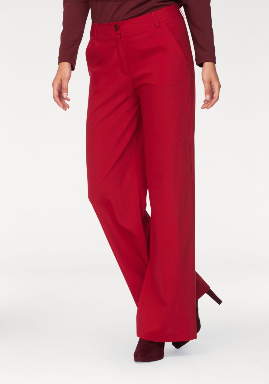 CLAIRE WOMAN kosztümnadrág »TAMSIN« CLAIRE WOMAN piros - normál méret 40