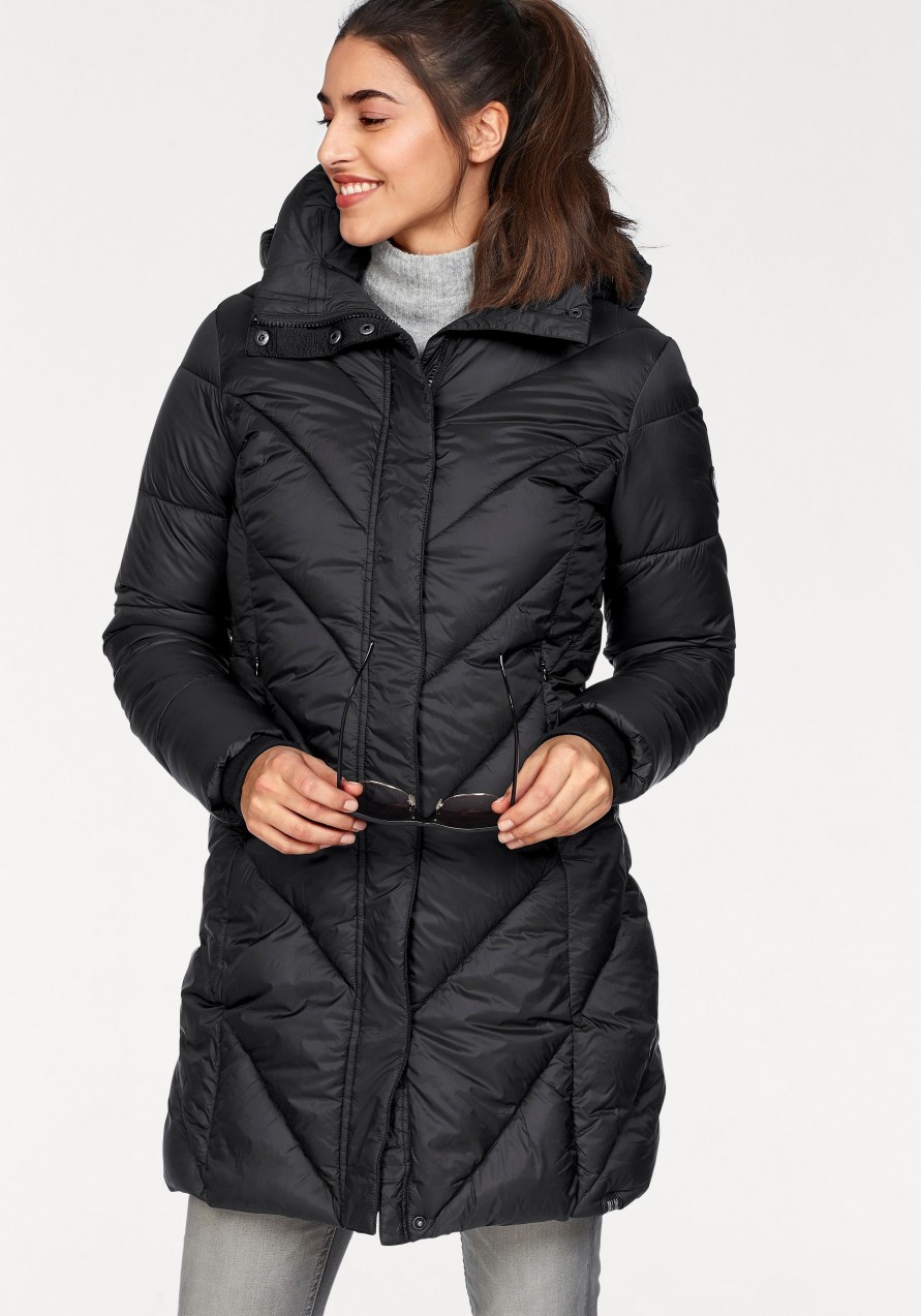 Polarino steppelt kabát Polarino fekete - normál méret 42