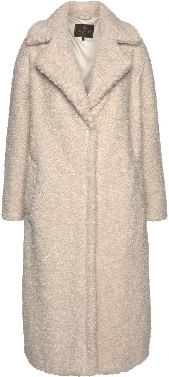 Herrlicher hosszú kabát »TABBY« Herrlicher bézs - normál méret S (36)