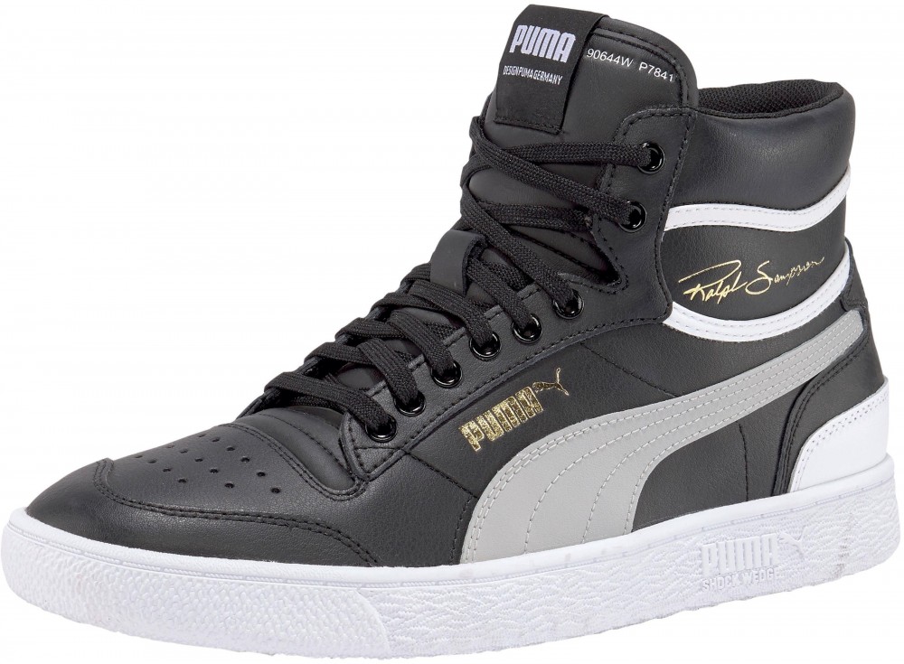 PUMA sneaker »Ralph Sampson Mid« Puma fekete-fehér - EURO-méretek 37