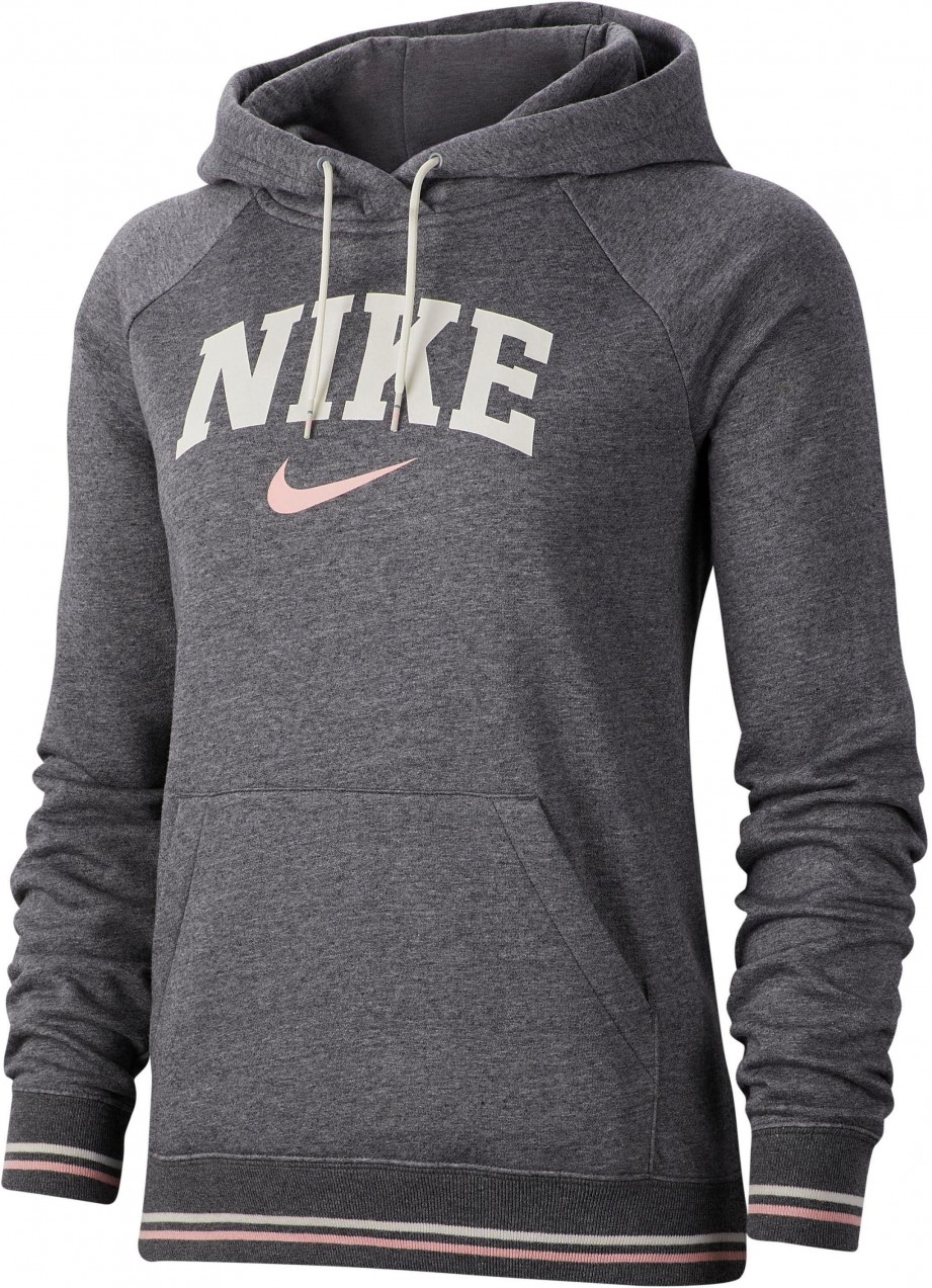 Nike Sportswear kapucnis szabadidőfelső Nike Sportswear szürke-melírozott - normál méret M (38/40)