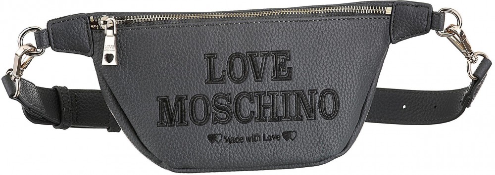 LOVE MOSCHINO övtáska LOVE MOSCHINO szürke