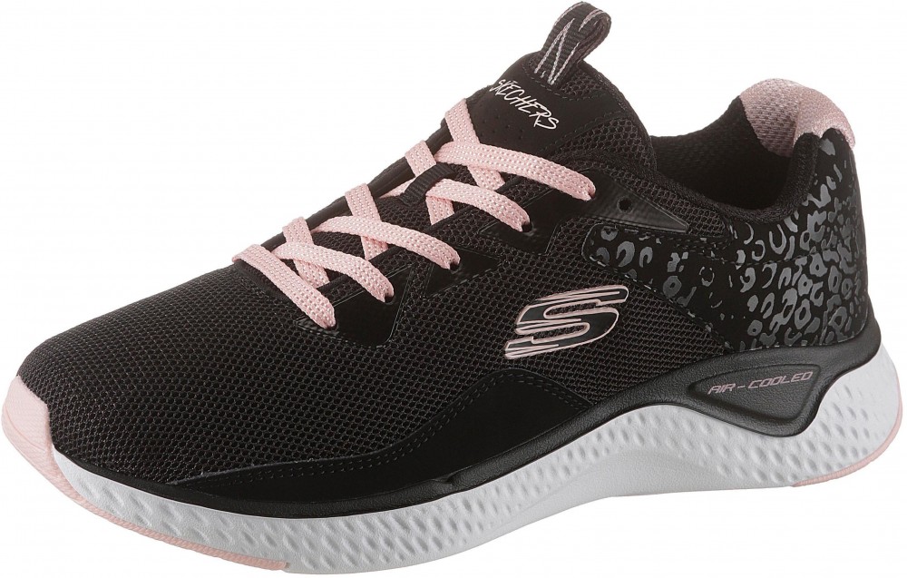Skechers sneaker cipő »Solar Fuse« Skechers fekete-rózsaszín - EURO-méretek 35