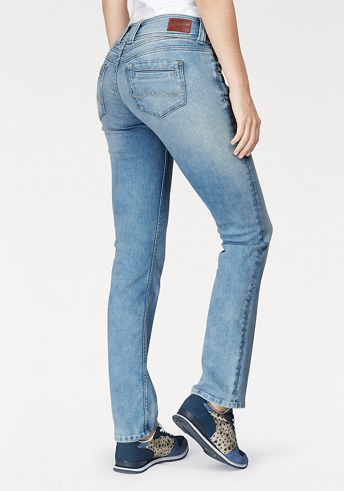 Pepe Jeans egyenes szárú farmer »GEN« Pepe jeans darkblue-rinse - hossz: 32 inch 26