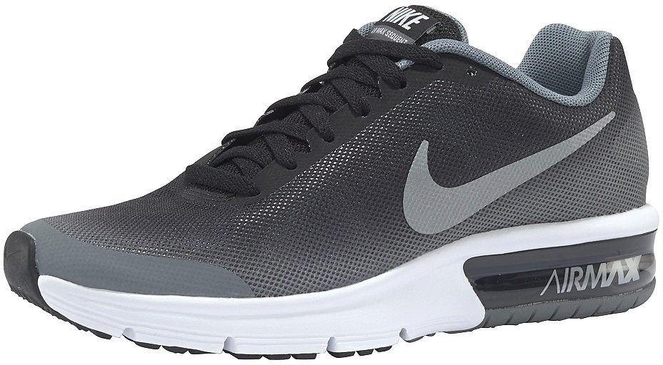 Nike futócipő »Air Max Sequent (GS)« Nike Sportswear fekete-ezüstszínű - EURO-méretek 40