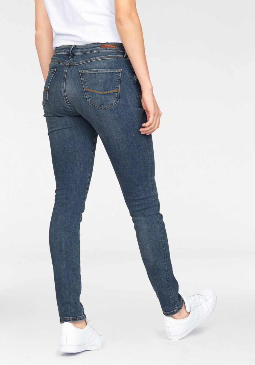 Cross Jeans® magas derekú farmer Cross jeans® blue-used - hossz: 34 inch 27